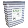 thumbnail image 3 of Juego de Sábanas de Microfibra Rebeca Koala Estampada Individual Raya Gris, 3 of 4