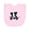 AD-Pink, variant on Inktastic Pocket Badger Newborn Bib