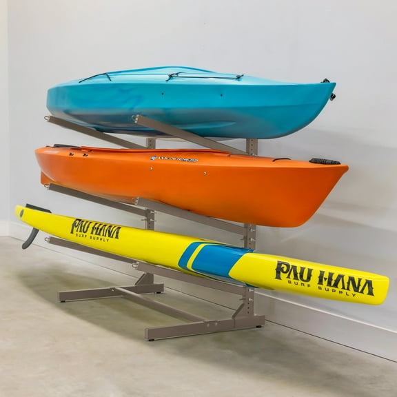 Teal Triangle Freestanding G-Surf SUP | 3 Levels | Indoor-Outdoor