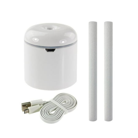 Portable Water Bottle Cap USB Humidifier - White