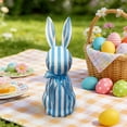 thumbnail image 6 of WEGFTDUOP Easter Hand Drawn Ceramic Ornaments Egg Carrying Rabbits Egg Cup Home Decorations Party Props, 6 of 6