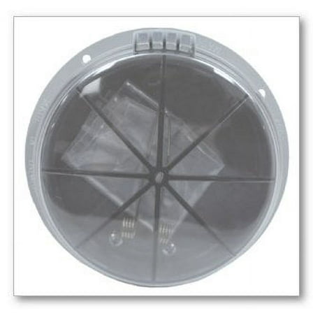 BRACKET, GRAY PLASTIC, PERMIT HOLDER (43901)