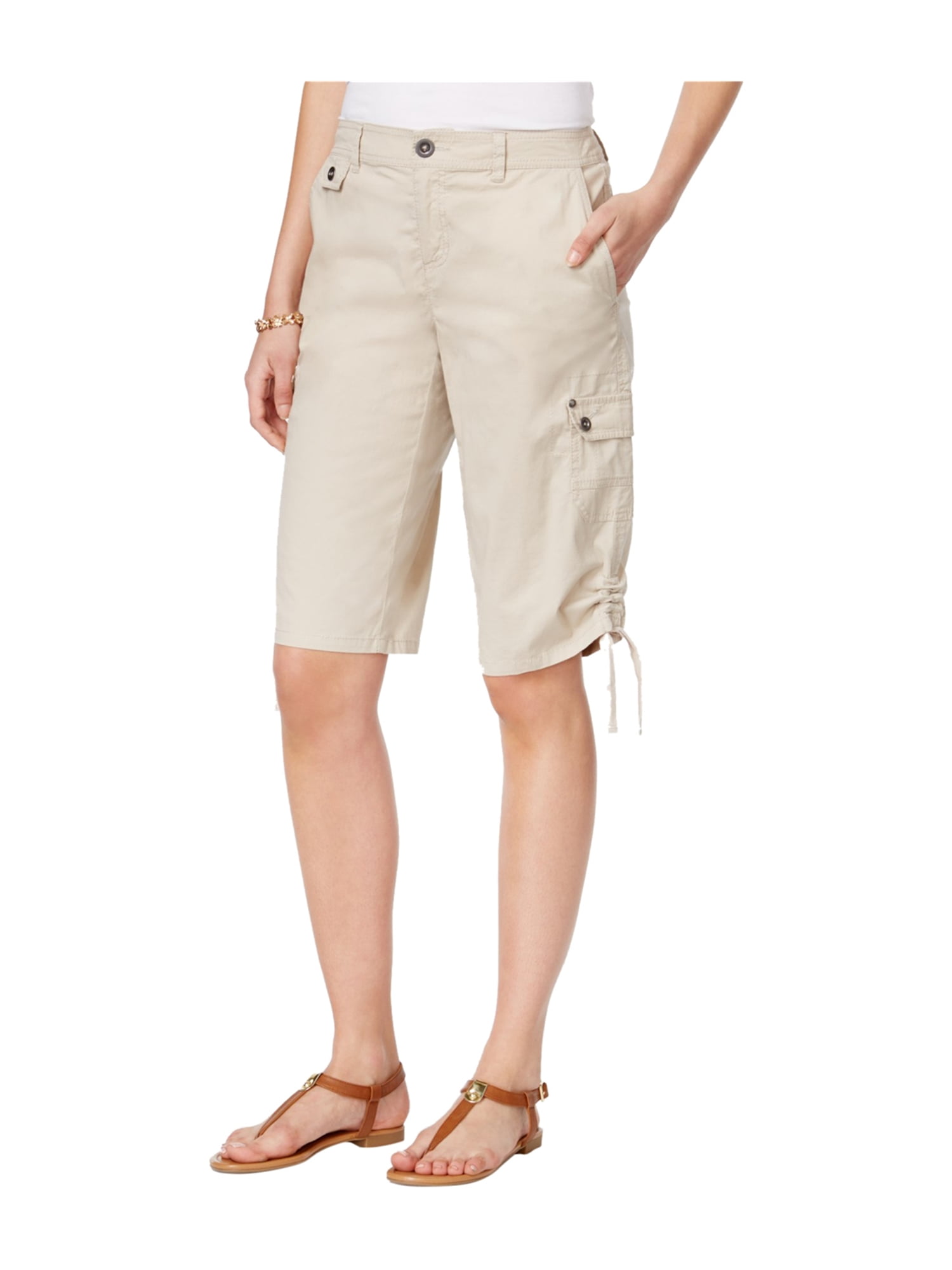 style&co shorts cargo bermuda