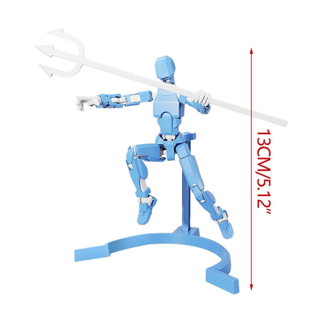 Rbaofujie Hundred Changes Magnetic Joints Movable DIY Assembling Dummy Model