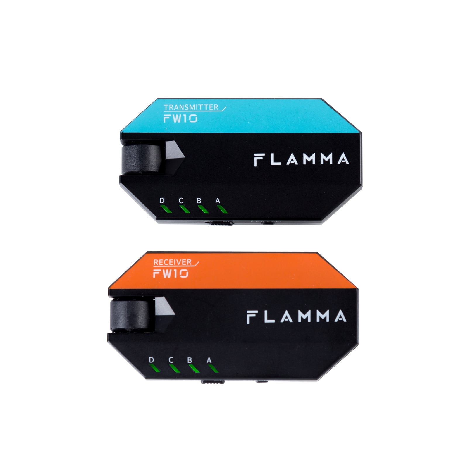FLAMMA FW10 Digital Wireless Guitar System 2.4GHZ Rechargeable Transmitter Receiver Support 4 Channel For Electric Guitar Bass Violin Keyboard 