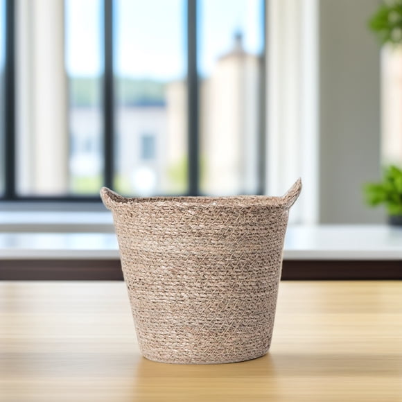 KAKOWELY Cesta De Beige Para Plantas Interior Con Decorativo Y Uso Multifuncional