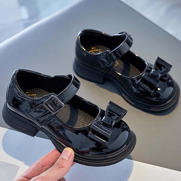 LvhaoGJOB Girls' Mary Jane Shoes - Elegant Style, Comfortable Fit & Low Comfort Heel