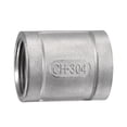 thumbnail image 5 of Uxcell 3/4 NPT Female Thread Straight Pipe Fitting Connector 304 Stainless Steel, 5 of 5