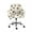 Rooster Chicken Flower, variant on Xoenoiee Rooster Chicken Flower Print Stretch Back Dining Chair Covers with Armrest Accent Chair Cover Slipcover with Arm, Washable Upholstered Arm Dining Chair Protector for Dining Living Room