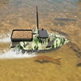 thumbnail image 3 of 500m Remote Camouflage Bait Boat – Dual 5200mAh Batteries, 2-3h Endurance, Night Fishing Lights – for Lakes & Seas, 3 of 11