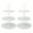 White, variant on 2 Pcs 3-Tier Cupcake Stand Fruit Plate Cakes for Wedding Home Birthday Tea Party Serving Platter(White)