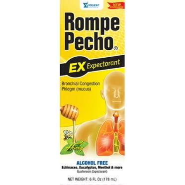 4 Pack - Expectorant Liquid With Honey, 6 oz