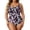 Light Purple, variant on TrendOFT Plus Size Swimsuit for Women Backless Tummy Control One Piece Tankini Bathing Suit Color Block Beach Pool Ruched Swimwear Army Green L
