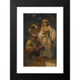 thumbnail image 2 of Narcisse-Virgile Diaz de La Peña 13x18 Black Modern Framed Museum Art Print Titled - Bohemian Group in the Forest, 2 of 5