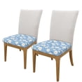 thumbnail image 2 of Balery Daisies Flowers Stretch Couch Cushion Covers, Individual Sofa Cushion Covers, Soft Chair Sofa Seat Cushion Slipcover with Elastic Bottom Milk Silk-16.9in, 2 of 9