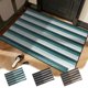 thumbnail image 1 of Alfombra Puerta de Entrada Poliéster Negro Alfombrilla Absorbente de Baño Antideslizante Easy Care 60cm x 40cm Decoración Interior Felpudo, 1 of 5