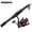 1M8 Rod With Reel, variant on PROBEROS 1pc Versatile Ultra Light Fibreglass Fishing Rods,Lightweight,1.8m/2.1m/2.4m,Portable Outdoor Telescopic Fishing Rods