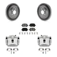thumbnail image 1 of Transit Auto Front Disc Brake Caliper Coated Rotors and Semi-Metallic Pads Kit for Car 2006 Pontiac Pursuit 2.2L with Rear Brakes KCG-100652S, 1 of 11