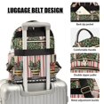 thumbnail image 3 of FORMRS Mini Backpack Purse for Women Quilted Travel Daypack Casual Shoulder Bag, Stripes Trees, 3 of 7