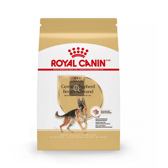 Royal Canin Breed Health Nutrition Adult German Shepherd Chicken Recipe Dry Dog Food 30 lb
