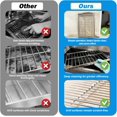 thumbnail image 2 of 10 pack no-wipe oven rack cleaning bags 27.5*19.6 inches, no cleaner included, easy to use, no dirty hands, reusable leak-proof soak cleaning bags, suitable for removable metal racks, barbecue racks,, 2 of 4