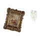 thumbnail image 5 of Marco de fotos floral tallado a mano con hojas , arte de pared, elegante soporte para fotos antiguo para decoración de hogar, oficina y boda., 5 of 8
