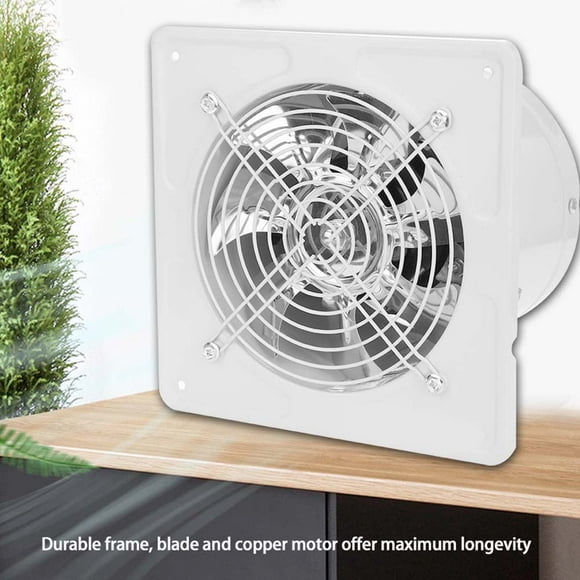 Kitchen Exhaust Fan, Durable Frame Easy To Use Bathroom Ventilation Fan, For Kitchen Garage