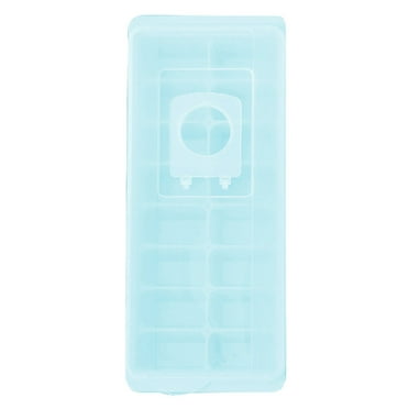 Rainbow 16 Grids Ice Cube Tray Cool Freeze Mold Maker Freeze Mold Maker with with Cover Household Plastic Ice Block Mould