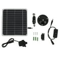 thumbnail image 2 of Kit de Bomba de Agua de Fuente Solar, Kit de Bomba de Agua Solar de 50 W Salida de Agua Grande Para Tanques de Pescado para Estances Pequeños, 2 of 7