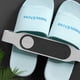thumbnail image 2 of Zapato estante montado en la pared espacio ahorrar zapatillas deporte zapatos plástico almacenamiento estante colgante organización accesorios domésticos negro Methold HA012075-03, 2 of 7
