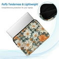 thumbnail image 2 of FORMRS 15-15.6 inch Laptop Sleeve Case Soft Carrying Quilted Computer Bag Cover, Sunny Blooms, 2 of 7