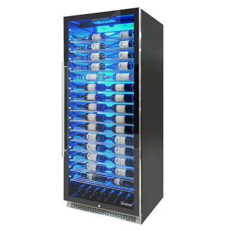 Vinotemp - Private Reserve Series 188-Bottle Commercial Wine Cooler - Black
