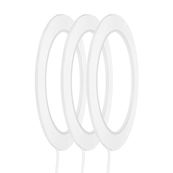 Uxcell 3Pcs Whiteboard Tape Graphic Tape 5/64" x 72 Yards Chart Line Tape White