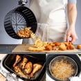 thumbnail image 7 of GoXteam Air Fryer Racks 3Pcs Stackable Set, Stainless Steel Mesh Baskets, Multi-Use for Air Fryer, Steamer, Oven, Dishwasher Safe (7.8in Round), 7 of 7