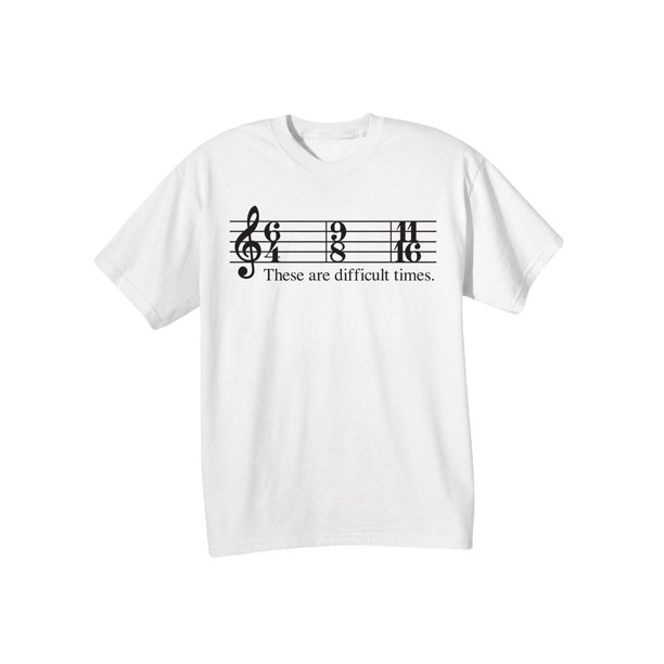 tshirt these are difficult times