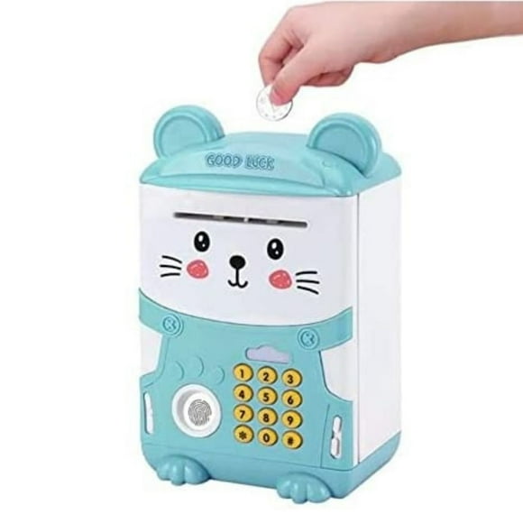 Alcancia orejitas caja fuerte Gadgets and Fun Alcancia electronica para niños