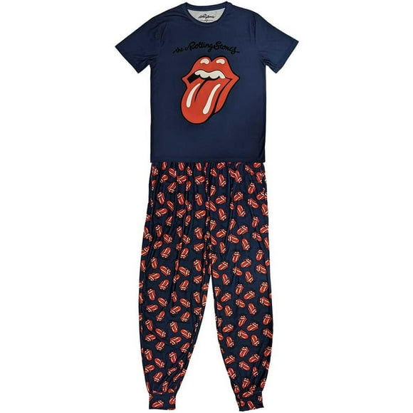 Le Jeu de Pyjama de Langue Classique pour Adulte des Rolling Stones