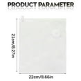 thumbnail image 3 of Double Speed Portable Plastic Vacuum Bag 5X Faster Compact Hand Pump Reusable Storage Bags for Travel & Kitchen Meal Prep Pantry Organization Refrigerator Storage Lunch Storage Leftover Storage, 3 of 9