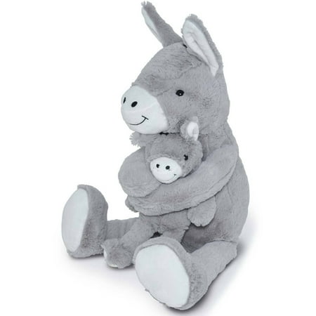 Donkey Plush with Baby - Walmart.com