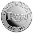 thumbnail image 2 of MLB Tampa Bay Rays 1 oz Silver Round (w/Box), 2 of 3