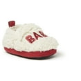 thumbnail image 2 of Dearfoams Kids Buffalo Check Baby Bear Closed Back Slipper, 2 of 6
