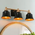 thumbnail image 3 of LNC Phapricornus 22-in 3-Light Matte Black LED Industrial Vanity Light Bar, 3 of 5
