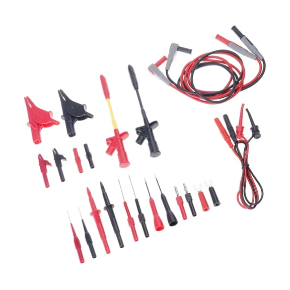 DICEWEN Multimeter Test Leads Set for Digital Electrical Multimeter Testing 25Pcs/Set