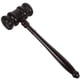 thumbnail image 1 of Martillo de madera duradero, práctico, para abogados y jueces, venta en subasta. Martillo de madera (solo martillo)., 1 of 7