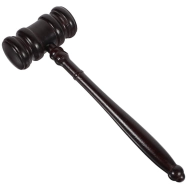 SHISUYAN Wooden Gavel Practical Lawyer Judge Hammer Auction Sale Wooden Hammer (Hammer Only )