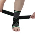 thumbnail image 4 of Outdoor Sports Compression Ankle Guard Wear Resisting Breathable Cycling Fitness Protective Gear(XL ), 4 of 8