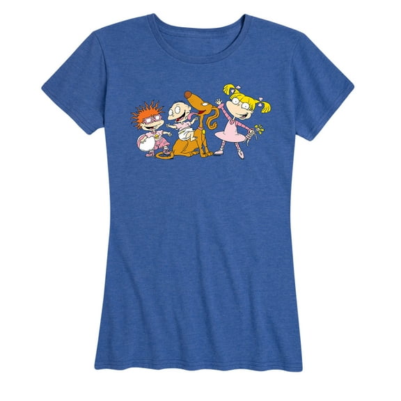 Rugrats - Chuckie, Tommy, And Angelica - Women's Short Sleeve Graphic T-Shirt