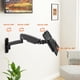 thumbnail image 4 of Soporte de pared para teclado PUTORSEN, asiento y soporte de 66 cm, color negro, 4 of 7