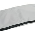 thumbnail image 2 of Gray 600D 3 BOW Bimini Top Boot Cover Storage Bag Sock Boat Shade No Frame with zipper 54"-103"W, 2 of 8