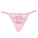 thumbnail image 3 of Ropa interior de pareja de anime Hello Kitty, linda tanga sexy sin costuras con lazo de perlas, pantalones de entrepierna de algodón puro de cintura baja para mujer, accesorios, 3 of 5